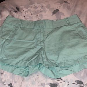 J.Crew mint colored shorts